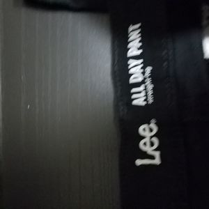 Black Lee's all day wide leg pants